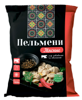 Пельмени мясные из говядины и свинины 1000 гр