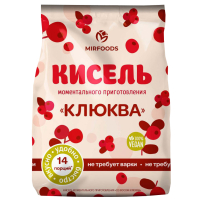 Кисель моментального приготовления со вкусом вишни и клюквы 360г ООО Мирфудс Кисель моментального приготовления со вкусом вишни и клюквы 360г ООО Мирфудс