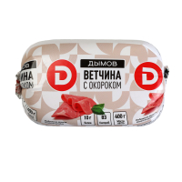 Продукт мясной из свинины вареный Ветчина с окороком 400г