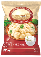Пельмени Классические 900 гр ТМ Салтыковские