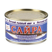 Сайра тихоокеанская нат. куски ГОСТ 250г