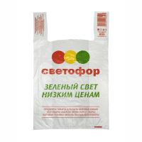 Пакет ПНД "майка"390 200х640 "Светофор"