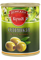 Оливки без косточки, ж/б 0.300мл.. Созвездие ООО (производитель)