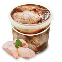 П/ф из мяса ЦБ Бедро в мар."Мексиканский" зам. вес. 1 кг Агропром ООО(Кстово)(производитель)