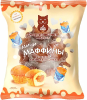 Мини маффины с начинкой вареная сгущенка 700 гр Счастливочная пекарня
