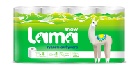 Туалетная бумага Snow Lama 2 сл 8 рул, 30м