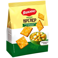 Крекер мини картофельный с зеленью "Яшкино" 350 гр КДВ Групп ООО(производитель)