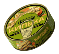 Килька каспийская с овощами по гавайски в тс 240 гр ТУ Адмирал Тимошин Керчьхолод ООО (производител