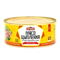 Мясо цыпленка в с/с 325г СТО, ООО МПК Потанино