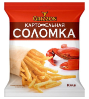 Соломка 120г со вкусом краба