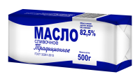 Масло сливочное Традиционное мдж 82,5% 500 гр.ИП Мамедов П.Н.