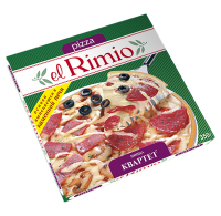 Пицца РиМиО КВАРТЕТ (ветчина, грибы, салями, оливки) 350г Морозко	