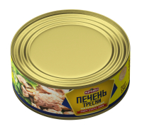 Печень трески натуральная ГОСТ 230 гр Экватор ООО(Лакинск) (производитель)