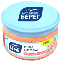Икра с ароматом копчения 180 г ст/б Балтийский Берег ТД ООО Икра с ароматом копчения 180 г ст/б Балтийский Берег ТД ООО