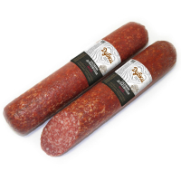 Колбаса сырокопчёная Салями Дубковская, 400 гр. шт. кат. А, Дубки