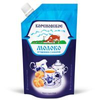 Молоко сгущ. с сах. Кореновское 0,2 270г Дой Пак