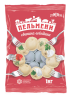 Пельмени "Со свининой и говядиной"