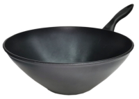 Сковорода штампованная WOK 28см, черный гранит