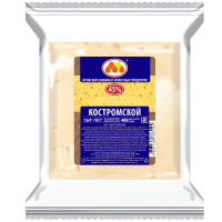 Сыр "Костромской" 45 ГОСТ 400 гр Юговской КМП