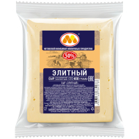 Сыр полутвердый Юговской 45 50 фас 400 гр. БЗМЖ ООО "Юговский КМП"
