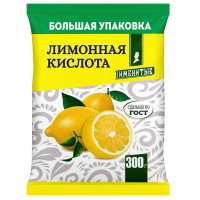 Лимонная кислота 300гр, ТМ Именитые