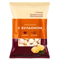 Пельмени Сибирская коллекция с бульоном зам 900 г Пельмени Сибирская коллекция с бульоном зам 900 г