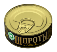 Шпроты неразд/жб 240гр/ТУ/Клево/ Русский рыбный мир ООО (производитель)