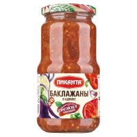 Баклажаны в аджике 690 гр Пиканта Баклажаны в аджике 690 гр Пиканта