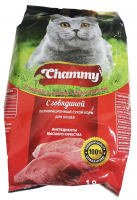 Корм для кошек сухой "Chammy" с говядиной 1,9 кг 