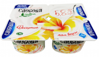 Йогурт Слобода "Десертный" 5,8 жирность 4*125 гр БЗМЖ Эфко АО