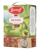 Напиток сокосодержащий яблоко,виноград 3л ТМ Barinoff
