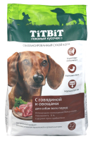 Корм сухой TITBIT для собак всех пород с говядиной и овощами 2,2 кг , ООО "Альпинтех"