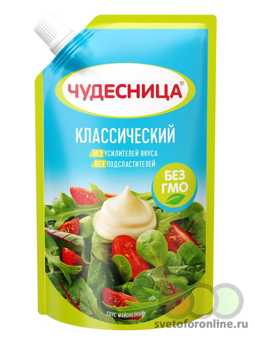 Соус майонезный 700 мл [Чудесницаk классический 15%, д п Купить в магазине  СВЕТОФОР деревня Кузнечиха, ул.Промышленная, д.3